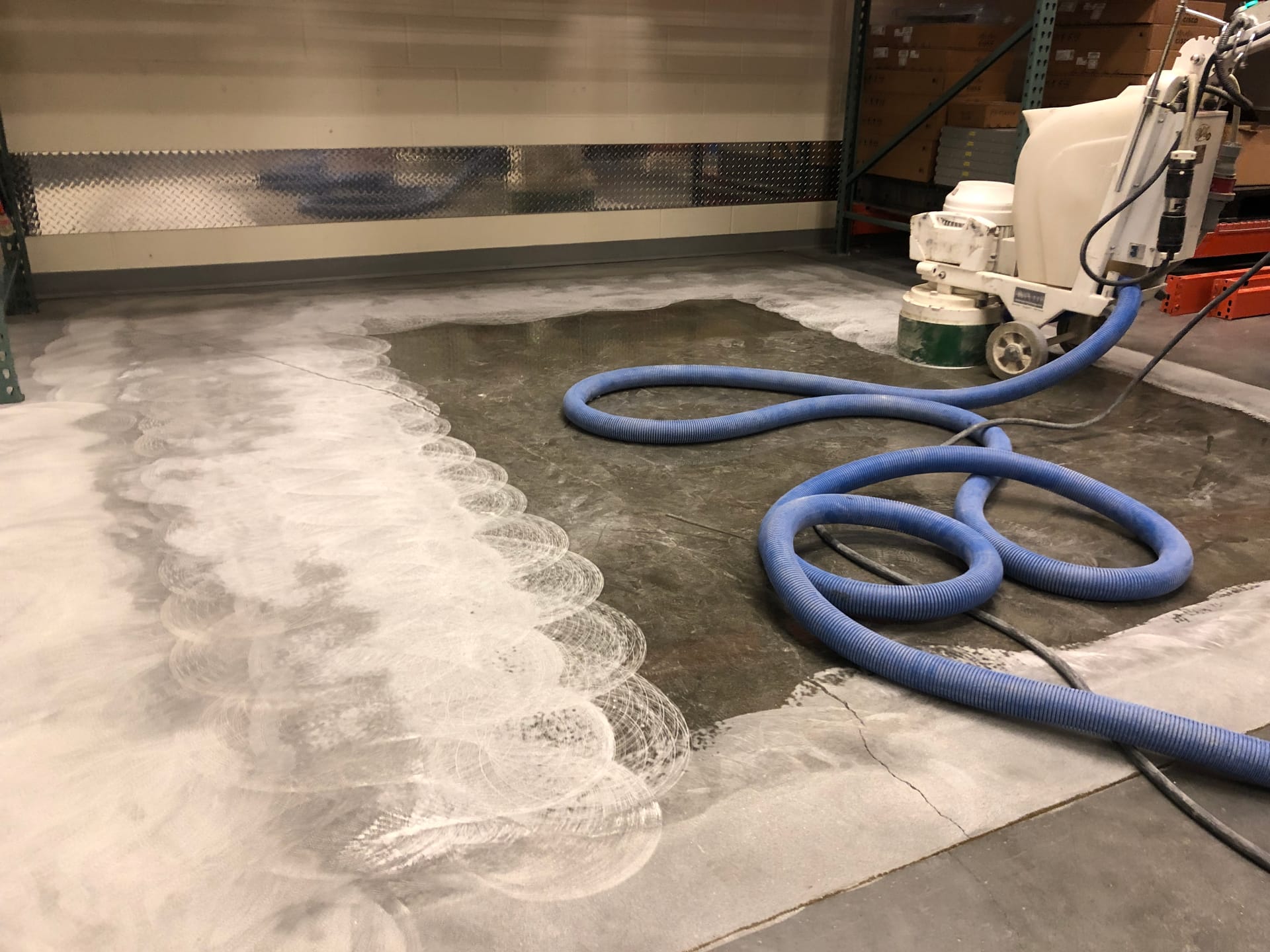Before: Commercial Epoxy Application