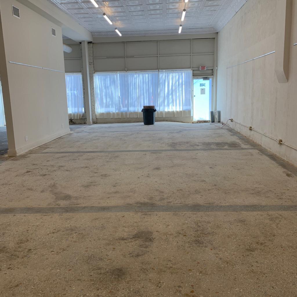 Before: Commercial Concrete Floor