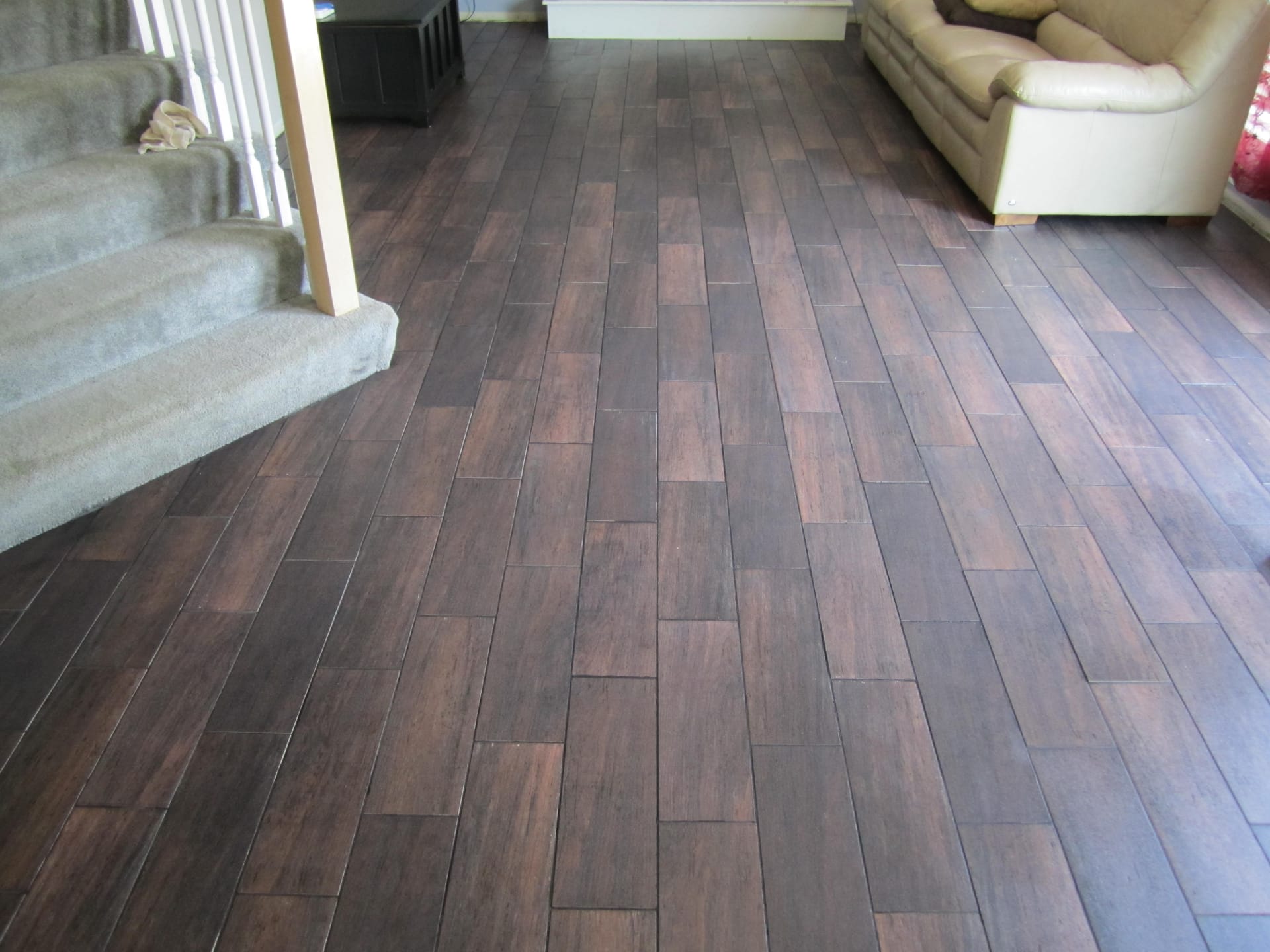 After: Grout Haze Removal