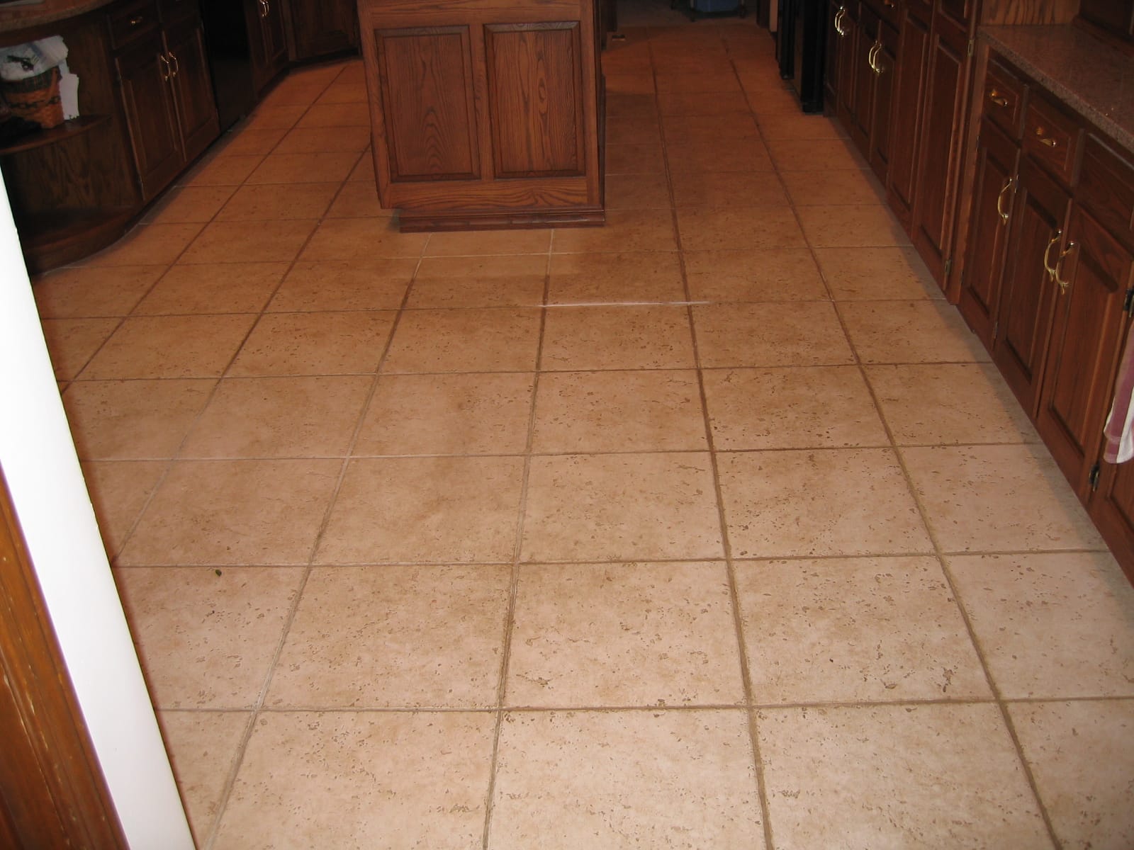 Before: Malibu Sand Stone Floor