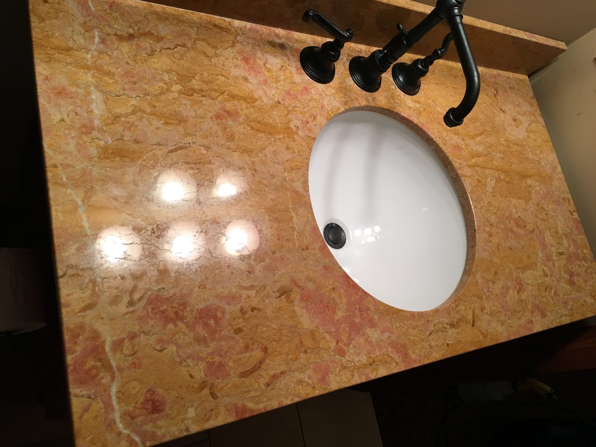 Before: Granite Countertop Restoration